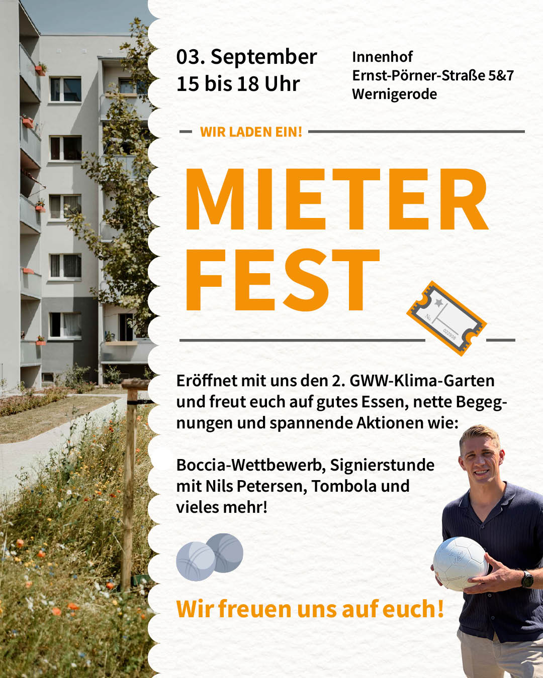 Einladung Mieterfest